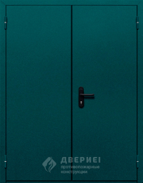 Дверь противопожарная металлическая без порога