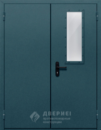 Остеклённая огнеупорная дверь 3-го типа