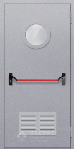 Однопольная ДМП EI 60 противопожарная дверь фото