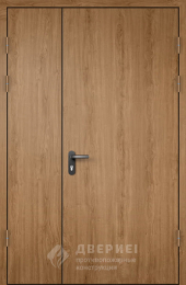 Глухая противопожарная дверь с терморазрывом №26