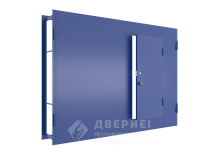 Фото Противопожарные распашные ворота №6